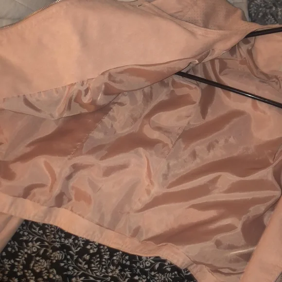 pink biker jacket - Picture 6 of 6